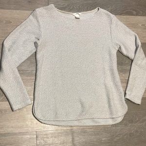 H&M Textured Cream Sweater